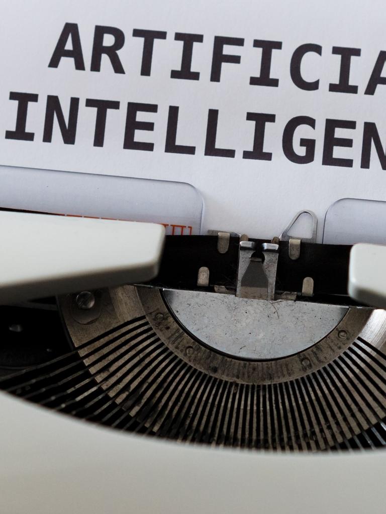 Image as the words artificial intelligence 