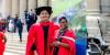 Dr Caryn Abrahams and her PhD graduate 