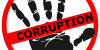 Graphic image of corruption 