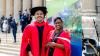 Dr Caryn Abrahams and her PhD graduate