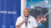 Dr Frank Lekaba speaking at at conference