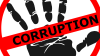 Graphic image of corruption 